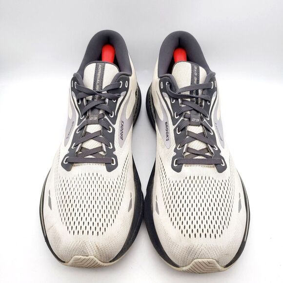 BROOKS Adrenaline GTS 23 Running Shoes Men's 14 Gray Sneakers 1103912E065 - Picture 4 of 9
